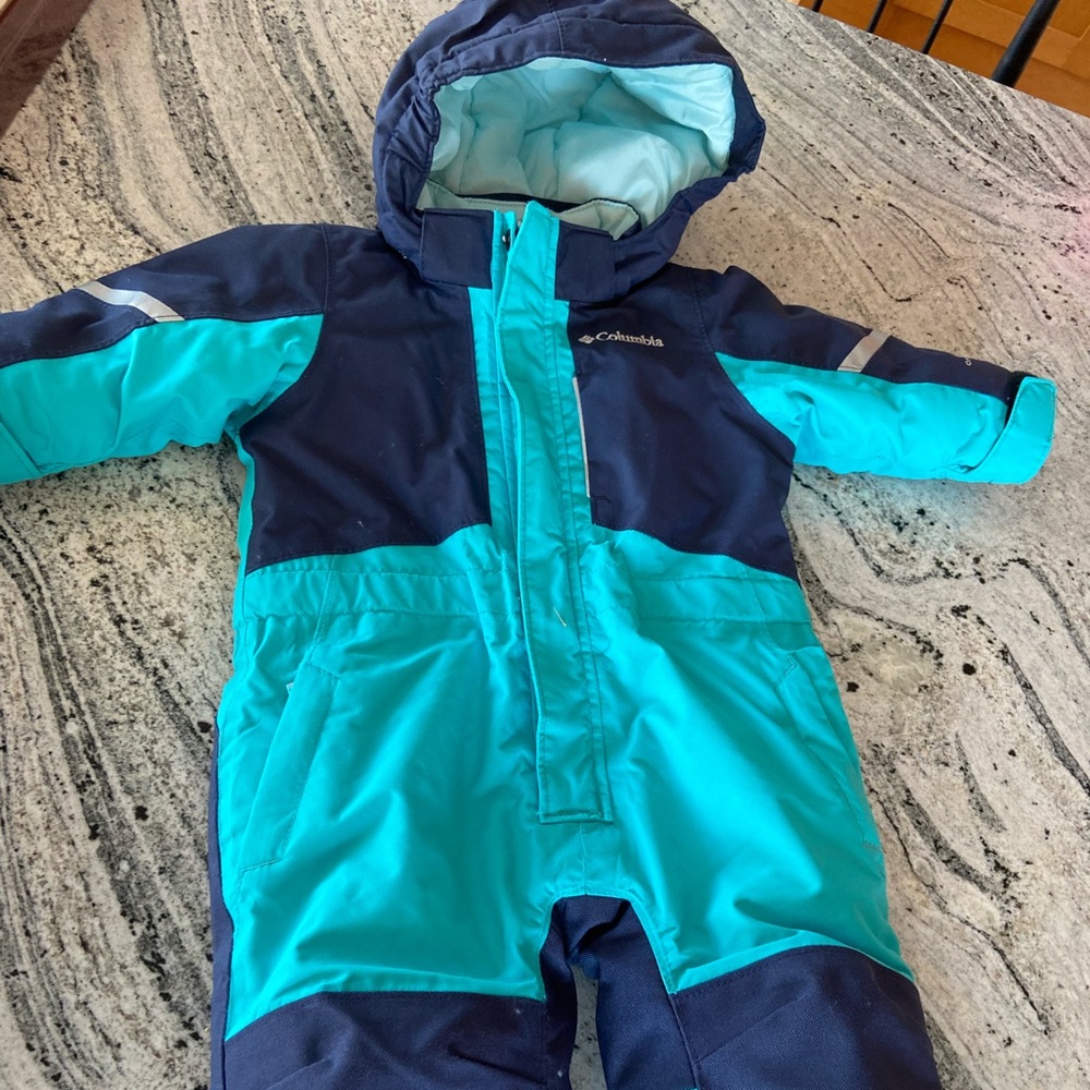 Columbia Baby Buga II Suit, Geyser/Nocturnal, 6/12 month